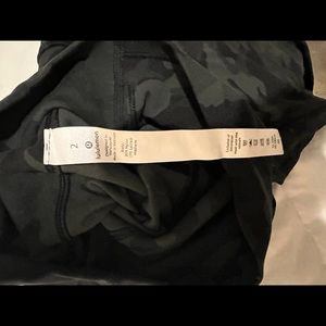 Lululemon Align Leggings Camo Print Size 2